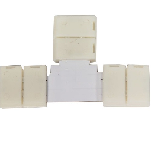 Комплект коннектор соединительный Т-образный Feron LD188 5050 12В 10мм Л/Л mono фото Комплект коннектор соединительный Т-образный Feron LD188 5050 12В 10мм Л/Л mono картинка